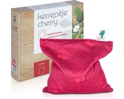 Cherry Kersepitje® Classic - Vierkant Kersenpitkussen - Warmtekussen - Pittenzak Magnetron - The ONLY Original - 27x27cm