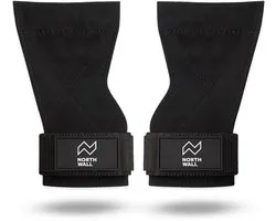 Northwall Lifting Straps - Power Grips - Lifting Hooks - Lifting Grips - Deadlift Straps - Lift Straps - Fitness, Crosstraining en Krachttraining - Zwart