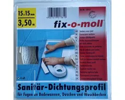 Sanitair afdichtingsprofiel 15 x 15 mm fix-o-minor
