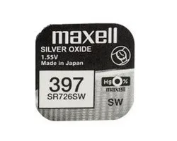 Maxell 18291200 Batterie jetable de batterie domestique SR726SW Oxyde d'argent (S)