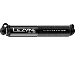 Lezyne Pocket Drive - Mini Pompe - Aluminium - Valve Presta / Schrader - Noir