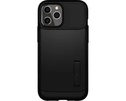 Spigen Slim Armor Apple iPhone 12 Pro Max Hoesje Zwart