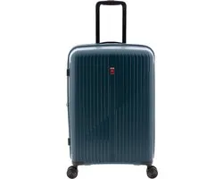 Gladiator Calypso Middelgrote Expandable Koffer met TSA slot - 63 cm - 64/70 liter - Petrol