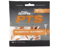 Pride Sports PTS Bamboo Tees 38mm 25pcs