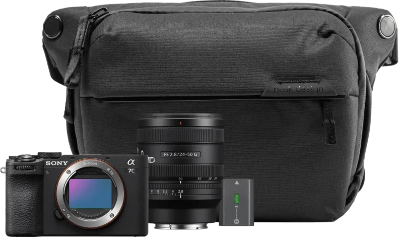Sony A7C II Zwart Travel Kit