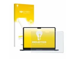 upscreen - Screenprotector voor Apple MacBook Air 13" M2 2022 - Folie Beschermfolie anti glare matte