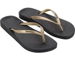 Ipanema Anatomic Tan Dames Slippers - Black/Gold