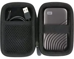 Hard Case Cover voor WD My Passport SSD Mobile harde schijf (zwart)