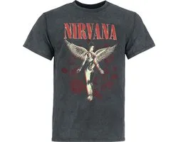 T-shirt Nirvana In utero pour hommes - noir - M
