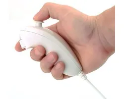 Wii Nunchuck Controller - Nunchuk Joystick Voor Wii U & Wii Remote - Wit