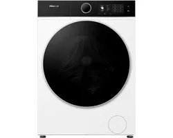 Lave-linge Hisense WF5I8043BWF – 8 kg – 1400 tr/min – Classe énergétique A (-30%) – Slimline 47 cm – Écran iPlay – Power & Quicker Wash – WiFi – Application Connectlife – Fonction vapeur – Éclairage du tambour