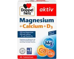 Doppelherz Magnesium + calcium + vitamine D3