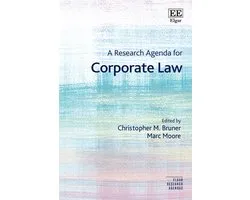 Elgar Research Agendas-A Research Agenda for Corporate Law