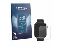 3 Stuks Savvies Screenprotector - geschikt voor Xiaomi Redmi Watch 6 - beschermfolie glas transparant