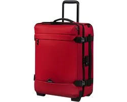Samsonite Reistas/Backpack - Roadseeker DF/whls 55cm + rugzak - Brick red - 50 l