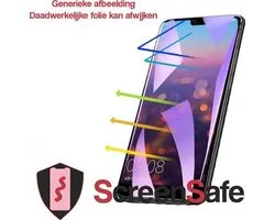 ScreenSafe High Definition Hydrogel screenprotector Huawei Enjoy 8e Lite Case Friendly Slagvast / An