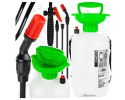 MOZY® - Pulvérisateur de désherbage - 5 Litres - Tête de pulvérisation et lance réglables - 3.2 Bar - Pulvérisateur à pression - Jardinage - Désherbage