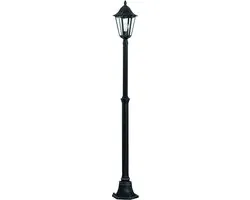 EGLO Navedo Sokkellamp - Staande lamp - Buiten - E27 - 200 cm - Zwart