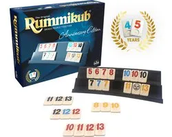 Goliath Rummikub Anniversary Edition - Jeu de société - Jeu de stratégie - Edition spéciale à l'occasion du 45ème anniversaire !