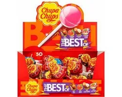 Chupa Chups Lollipops The Best Of Box - 50 pièces