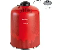 Wegwerpcilinder gaspatroon "Red" Propaan 460 gram 7/16"EU - geschikt voor Sous vide - Solderen - Kamperen - Cartouche - passend Mr Heater buddy
