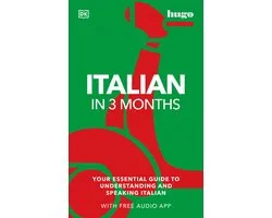 DK Hugo in 3 Months Language Learning Courses- Italian in 3 Months with Free Audio App