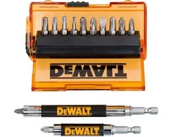 DeWalt DT71502 14 delige bitset in cassette