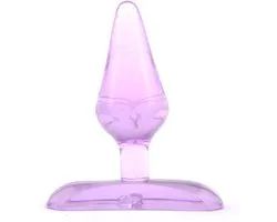 Mini Butt Plug Paars - Ideaal voor beginners - Stimulerend voor vrouwen - Buttplug - Stimulerend voor mannen - Spannend voor koppels - Sex speeltjes - Sex toys - Erotiek - Bondage - Dildo - Sexspelletjes voor mannen en vrouwen - Seksspeeltjes