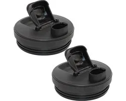 Couvercles de rechange compatibles avec le mixeur Ninja 1000 W, Couvercles de 3,35 pouces pour BL450, BL454, Auto-iQ, BL480, BL481, BL482, BL687 (2 couvercles à bec verseur)