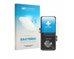 upscreen - Screenprotector voor TC Electronic POLYTUNE 3 Noir - Folie Beschermfolie transparant antibacterieel