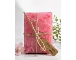 1 pièce de savon fait main parfum Poudre de Bébé par pièce de 100 g, savon solide naturel sans huile de palme, savon pour les mains et le visage, cadeau de luxe pour femmes et hommes