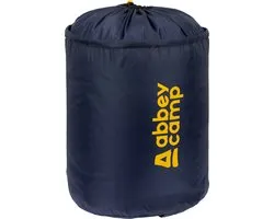Abbey Camp Sac de Transport pour Sac de Couchage - Universel - Marine/ Jaune