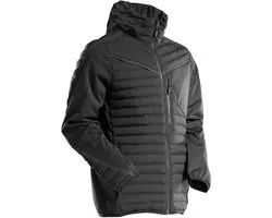 Mascot Customized Jas met capuchon 22215-607 - Zwart - M