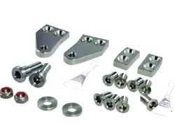 SeaStar Tournament Hardware Kit Twin engine Dual Cylinder With front mount plate