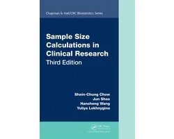 Chapman & Hall/CRC Biostatistics Series - Sample Size Calculations in Clinical Research