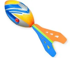 Jobber Toys Werpbal - Werptorpedo met Fluitgeluid - Foam - 25 cm
