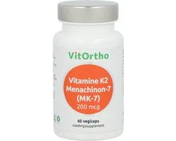 Vitortho Vitamine K2 Menachinon 7 60 vegacapsules