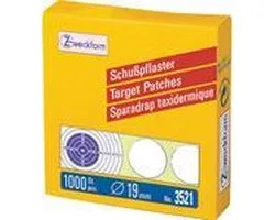 AVERY Zweckform Schietpleister, wit, diameter: 19 mm