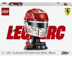 LEGO Editions Scuderia Ferrari HP Helm van Charles Leclerc - 43014