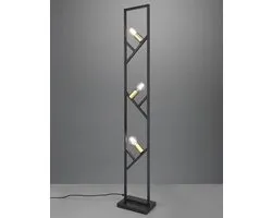 Vloerlamp Yasuo Zwart Mat