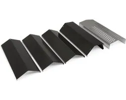Boretti - set vlamverdelers - Luciano - Luciano Nero - zwart