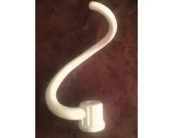 JP01, gecoate spiraalkneedhaak voor o.a. KitchenAid met een 5, 6, 7, 8, Quart deegkom, AEG Ultramix KM 6100 Professional, Electrolux EKM 6100.