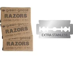 Smooth Refills - 30  Double Edge safety razor blades - scheermesjes - shavette