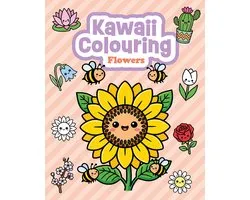 Kawaii Colouring- Kawaii Colouring: Flowers