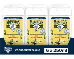 Le Petit Marseillais douchegel bio vanillemelk