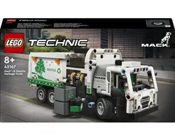 LEGO 42167 Technic Mack LR Le camion à ordures Electric , Jouets