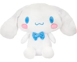 Cinnamoroll Hello Kitty Snuggly Pluche Knuffel 27 cm - Speelgoed Knuffels voor Kinderen Meisjes - Kat Cat Kitten Plush Toy - Melody, Kuromi, Keroppi, Cinnamoroll