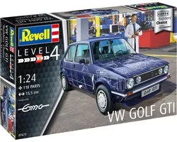 Revell Modelbouwpakket Auto - 07673 Volkswagen VW Golf GTI - Builders Choice! Plastic - 1:24 - Modelbouw