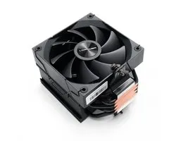 CPU Koeler met 4 Heat Pipes - Socket Intel (LGA) 1851/1700/1120/115x - AMD 4/5 - 120 mm FDB Fan - 4 Pin PWM - TDP 190W - 90 CFM - 35.3 dB(A) - Zwart - LC-CC-120-B4