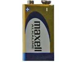 Maxell Alkaline 6LR61 9 V - Batterijen
